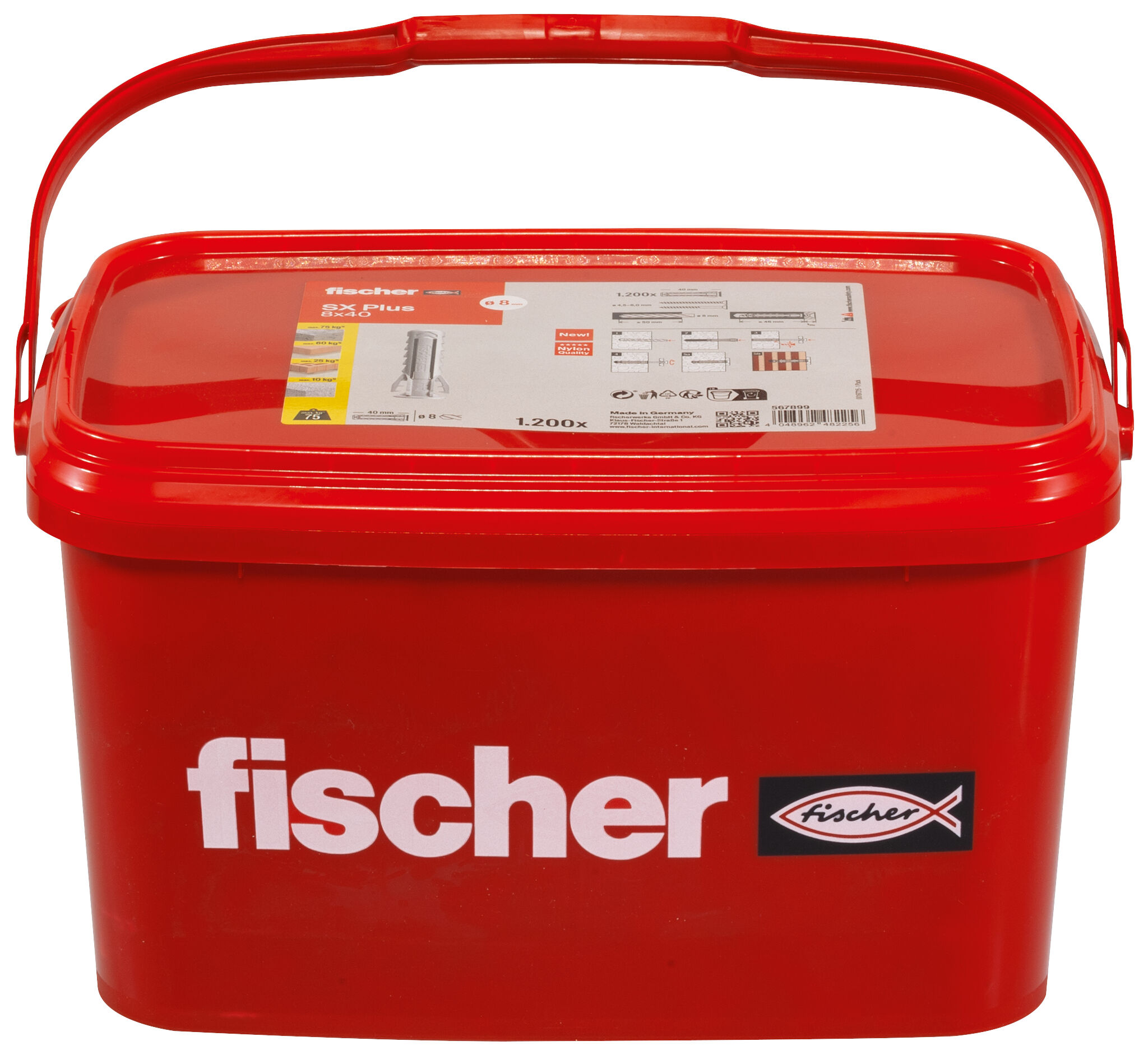 fischer Expansion plug SX Plus 8 x 40 in bucket